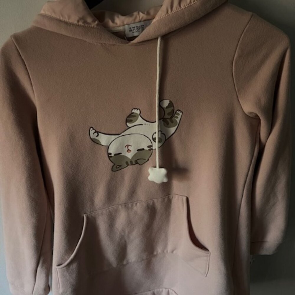Size medium cute cat sweatshirt